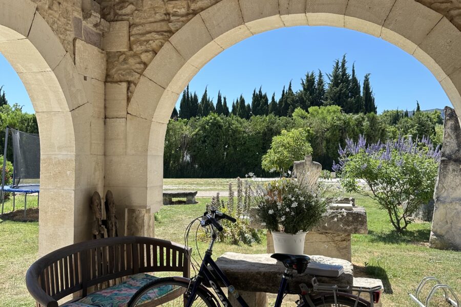 EuroVelo 8 campsite ProvenceBike friendly campsite in St Remy de Provence on EuroVelo 8